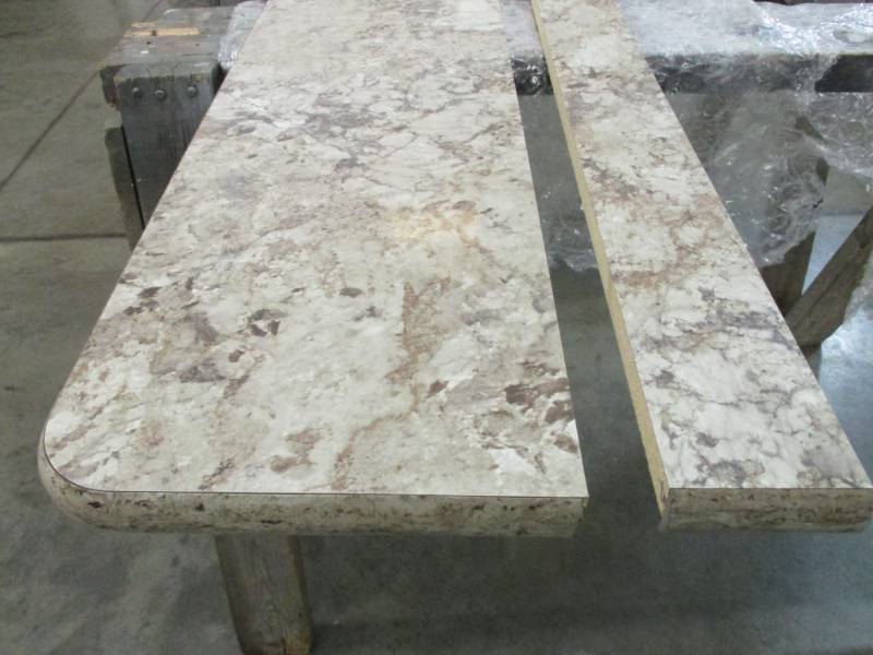 lot 37 image: Narrow RV Countertop for Fish House over wheel well