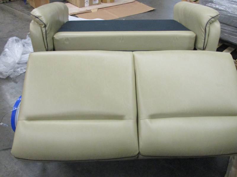 lot 64 image: RV Sofa Sleeper Sofa Tri-Fold