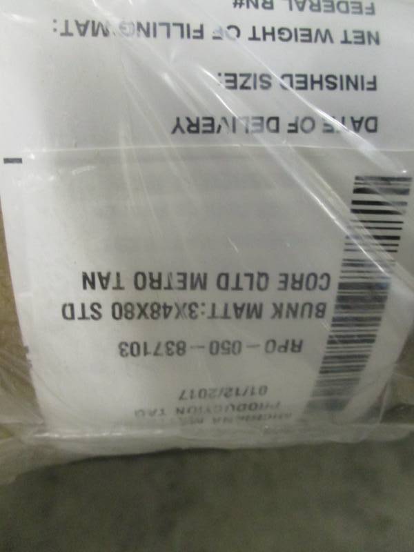 lot 121 image: Bunk Mattress