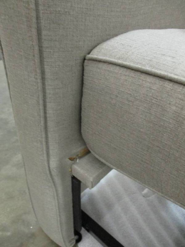 lot 157 image: Gray RV Sleeper Couch