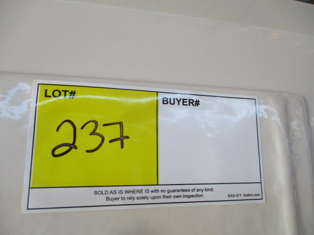 lot 237 image: RV Shower Surround