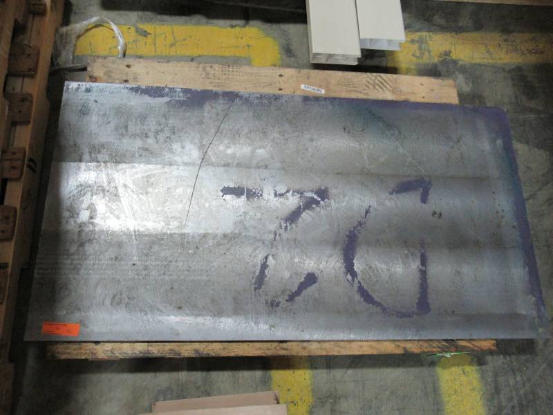 lot 101 image: Piece of Steel, 48 12 X 25 12 X 12