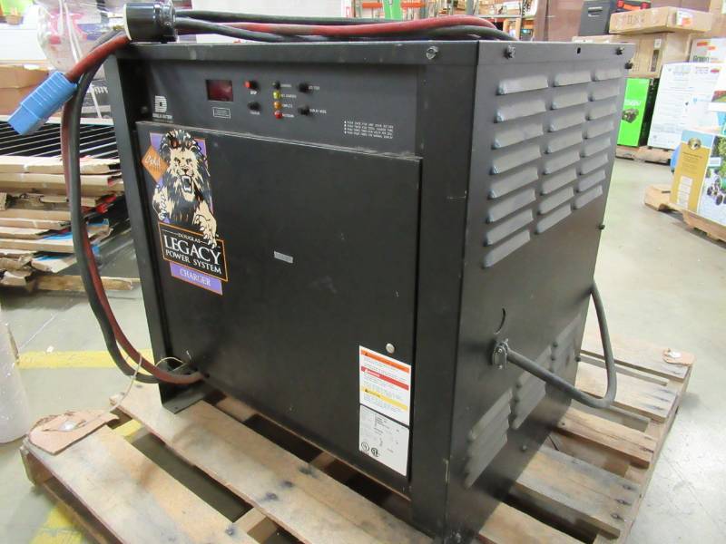 lot 78 image: USED - FORKLIFT CHARGER, Douglas  Legacy Power System Gold Series, Model DLG3B24-600
