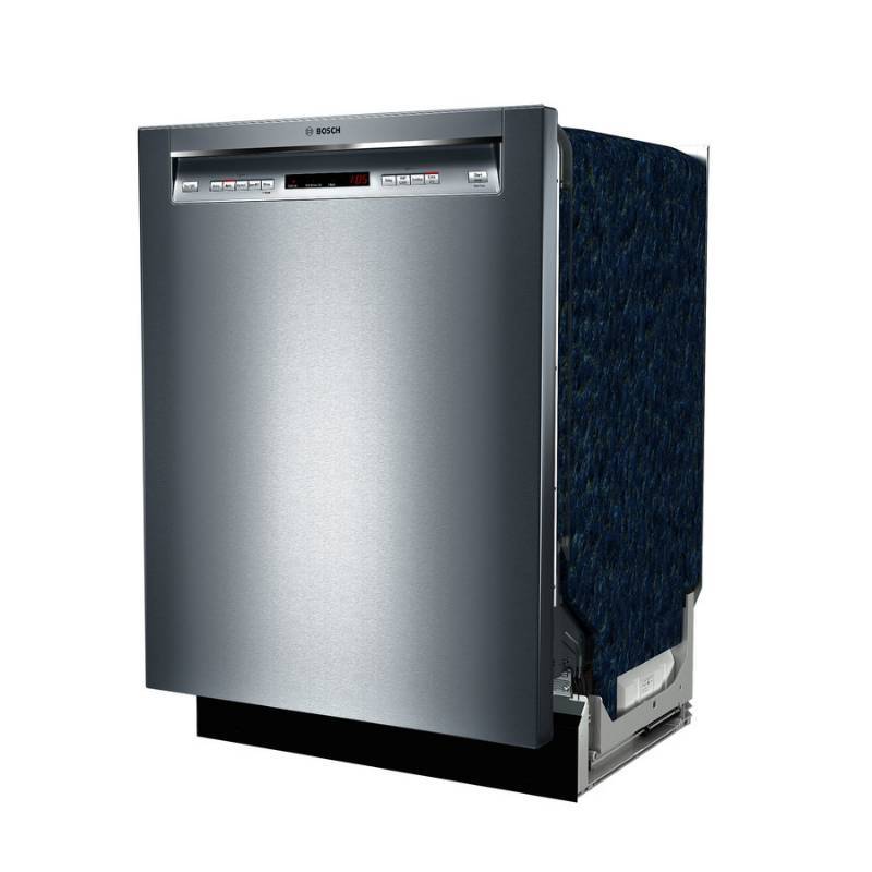 lot 86 image: Bosch 300 Series 44-Decibel Built-In Dishwasher (Stainless Steel) (Common 24-in Actual 23.5625-in) ENERGY STAR SHE863WF5N