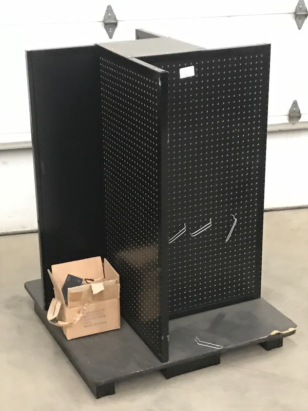 Commercial Peg-Board Display