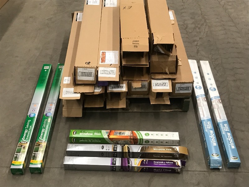 Pallet Lot Of Assorted Rolf Of Gila...