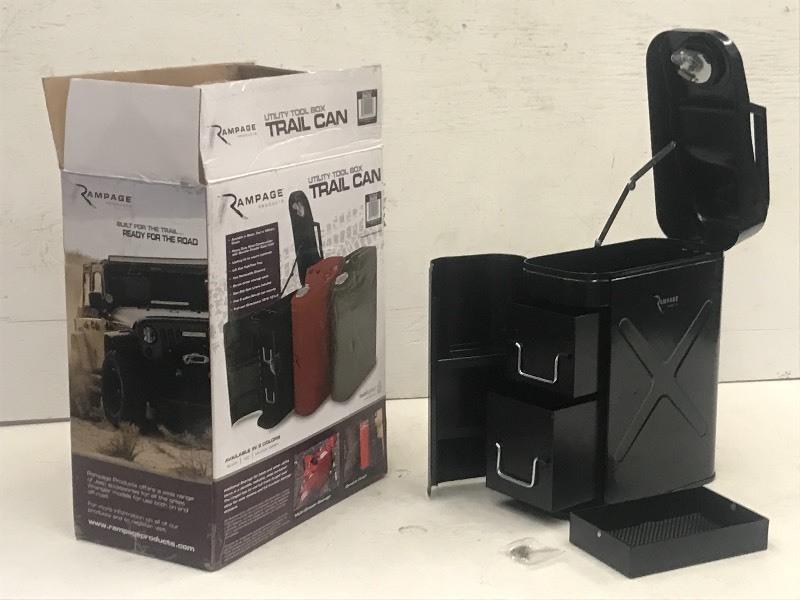 Rampage Utility Tool Box Trail Can,...