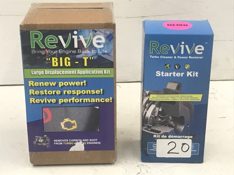 Lot Of Revive Turbo Cleaner & Powe...