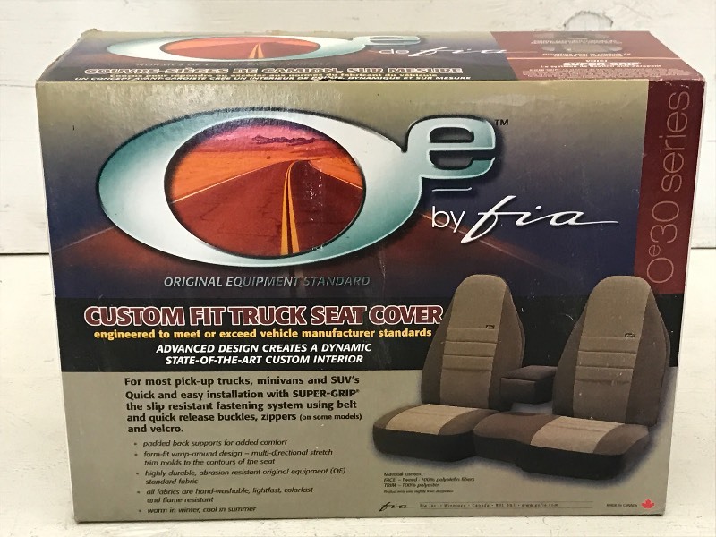 OE Seat Cover OE33-2 Charcoal, Uni...