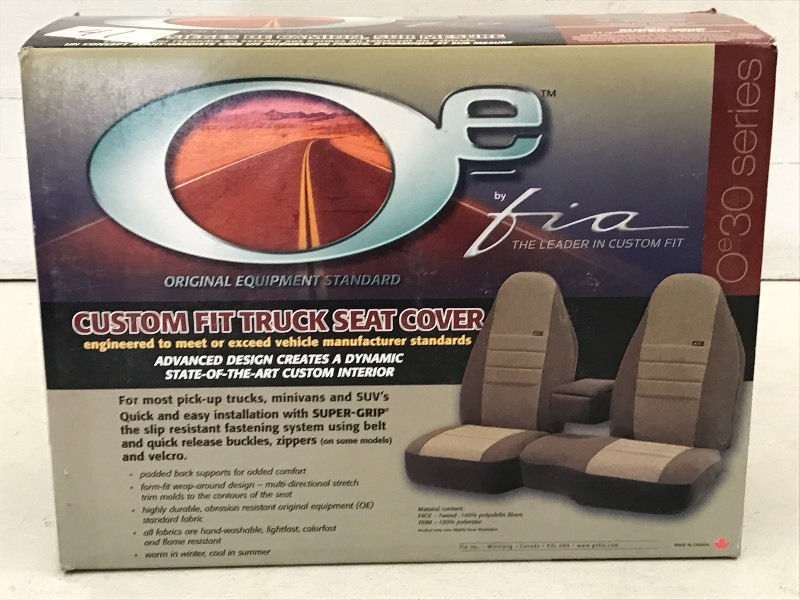 OE Seat Cove Color Gray, Fits Most...