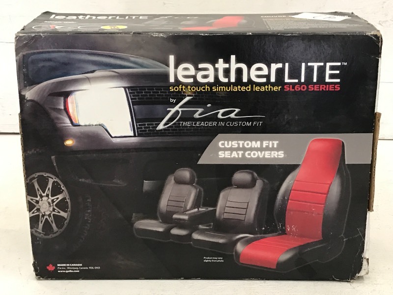 Leather-Like Seat Cover SL68-27 Bl...