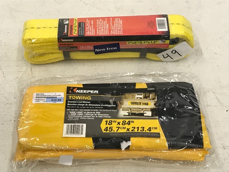 (1) 2x6ft Lifting Sling (9800#) & ...