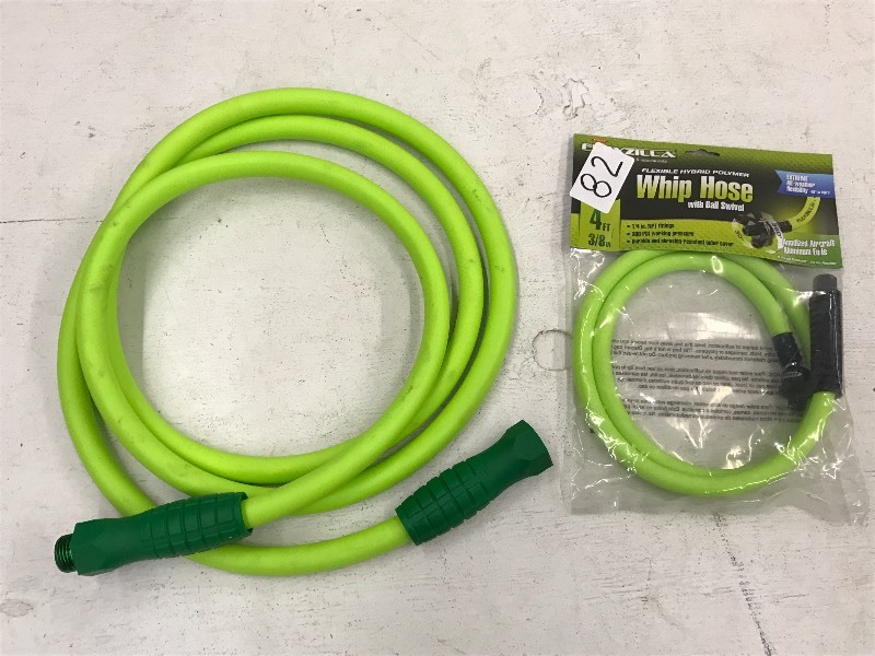 Lot Of FlexZilla 38x4ft Whip Hose...