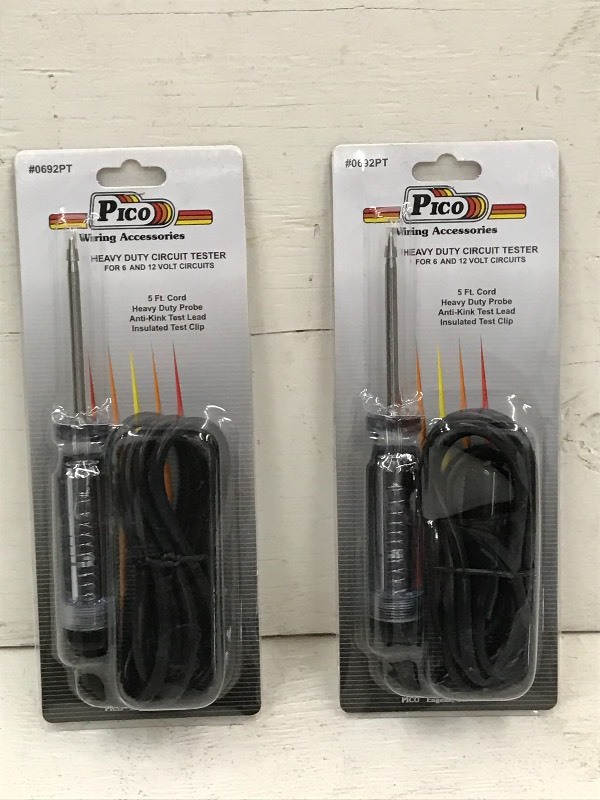 (2) Pico Heavy Duty Circuit Testers...