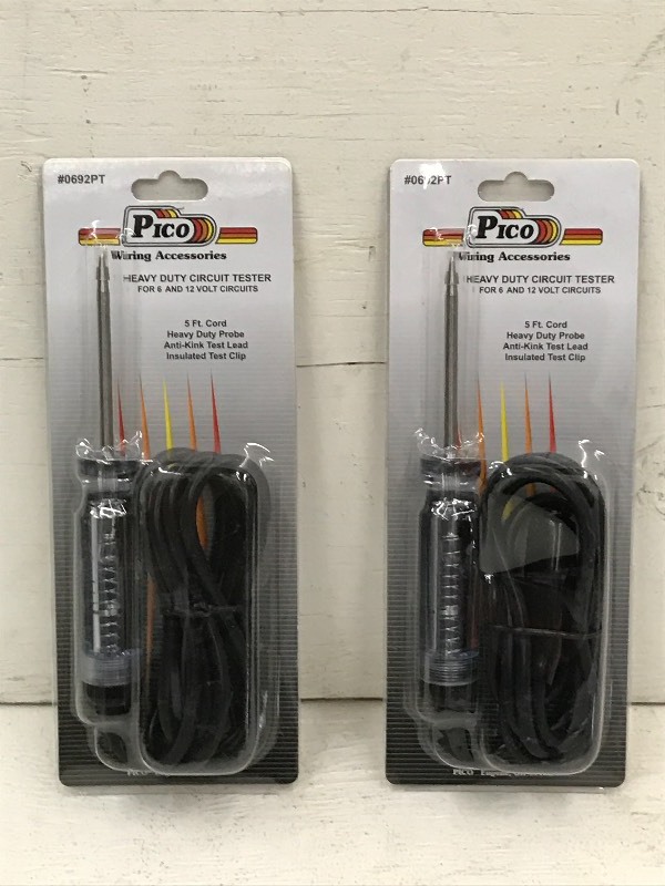 (2) Pico Heavy Duty Circuit Testers...