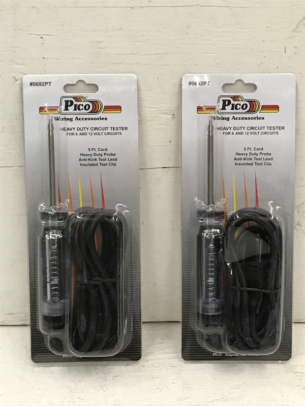 (2) Pico Heavy Duty Circuit Testers...