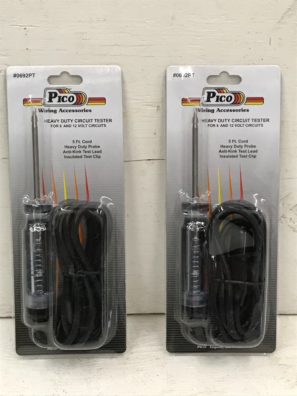 (2) Pico Heavy Duty Circuit Testers...