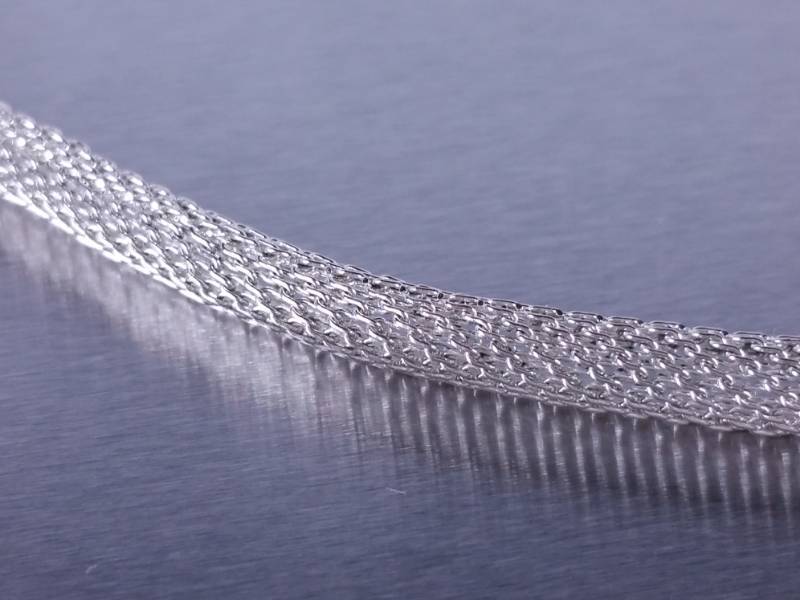 lot 63 image: Ladies Sterling Silver Estate Necklace