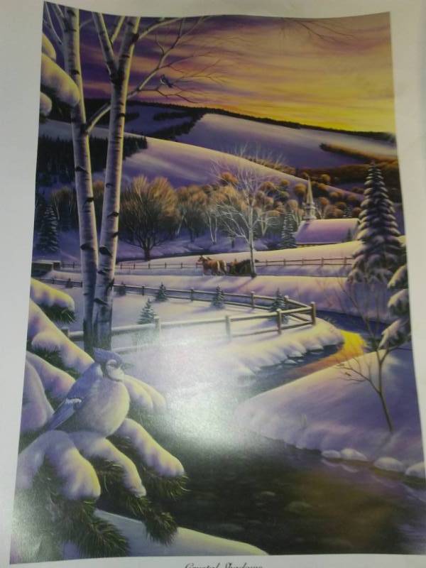 lot 67 image: 2 Trevor Eckhoff - The Crossing, Crystal Shadows.