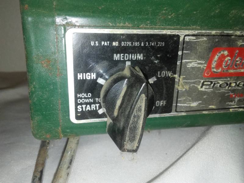 lot 99 image: Coleman catalytic heater 2 - 4000 BTU.