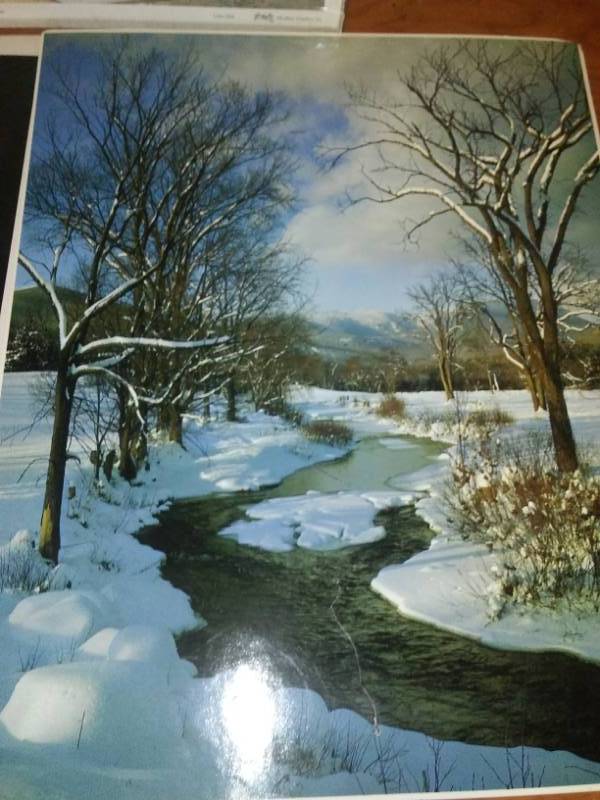 lot 138 image: 3 pictures and print. Suspense by C. Burton Barber