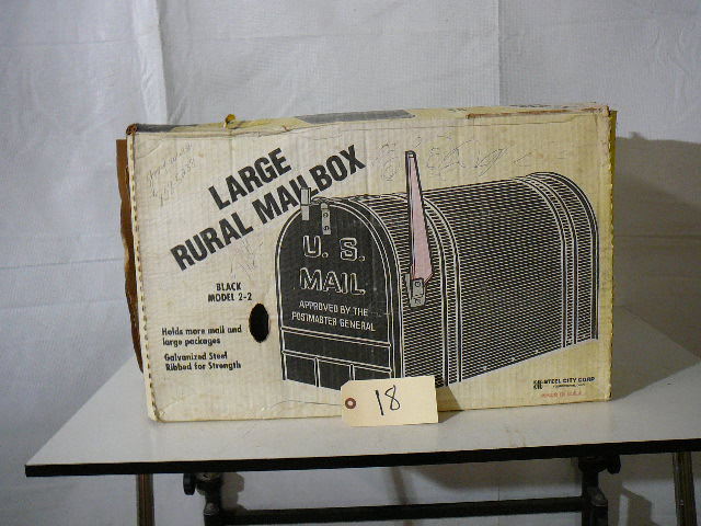 Large Rural Mail Box