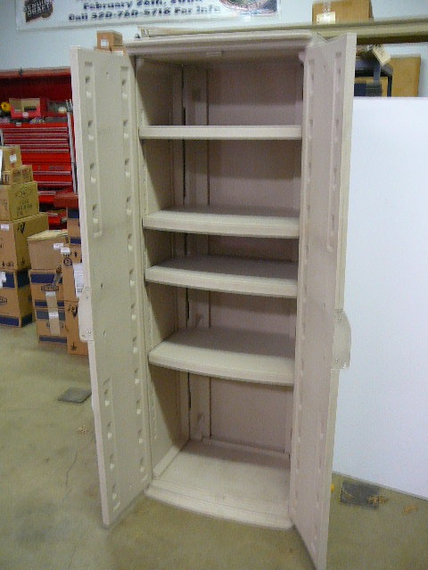 Rubbermaid Plastic Floor Cabinet