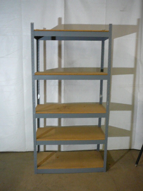 Steel Rack with Shelves