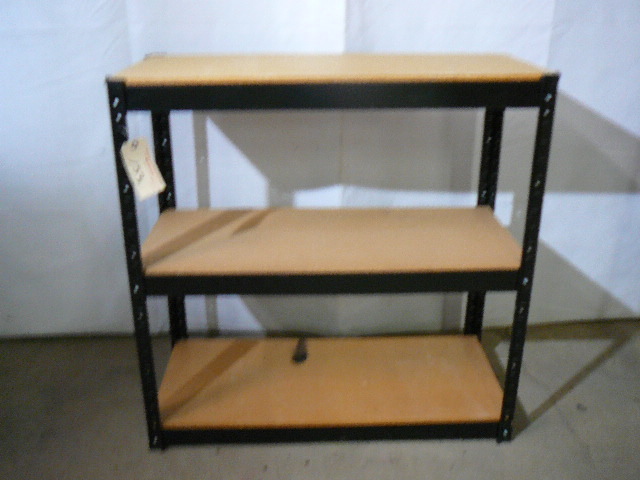 Rack with Shelves