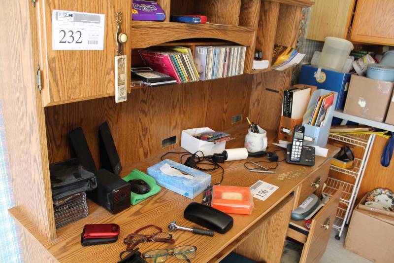 lot 232 image: Digital Camera, Flip Phones, CDs, Reading Glasses, Ratchet, And More