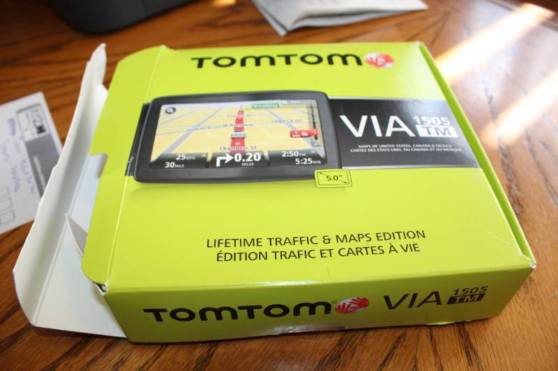 lot 225 image: Tomtom Via 1505 Lifetime Traffic & Maps Edition