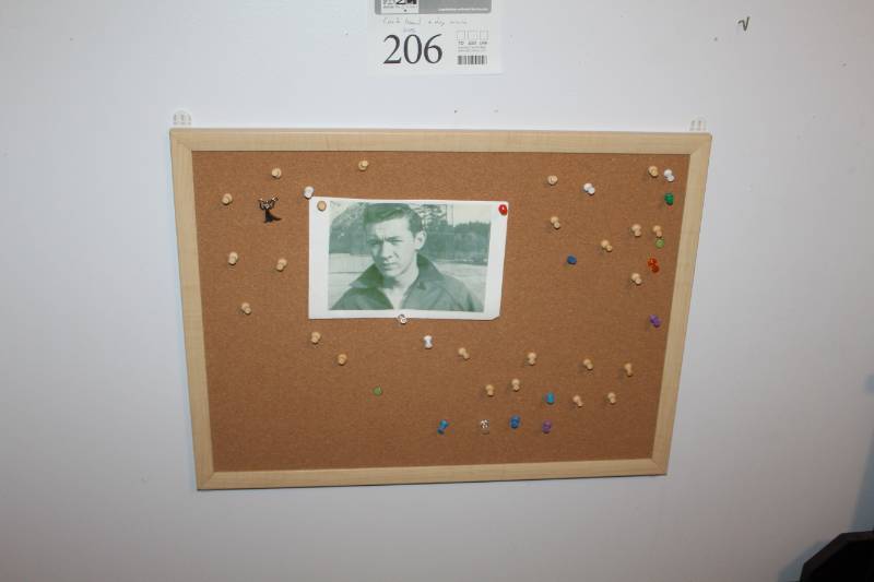 lot 206 image: Corkboard, Dry Erase Board