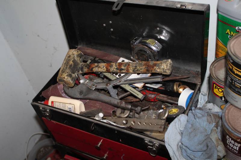 lot 272 image: Locking Pliers, Crescent Wrench, Combination Wrenches, Pliers, Screwdrivers, And More