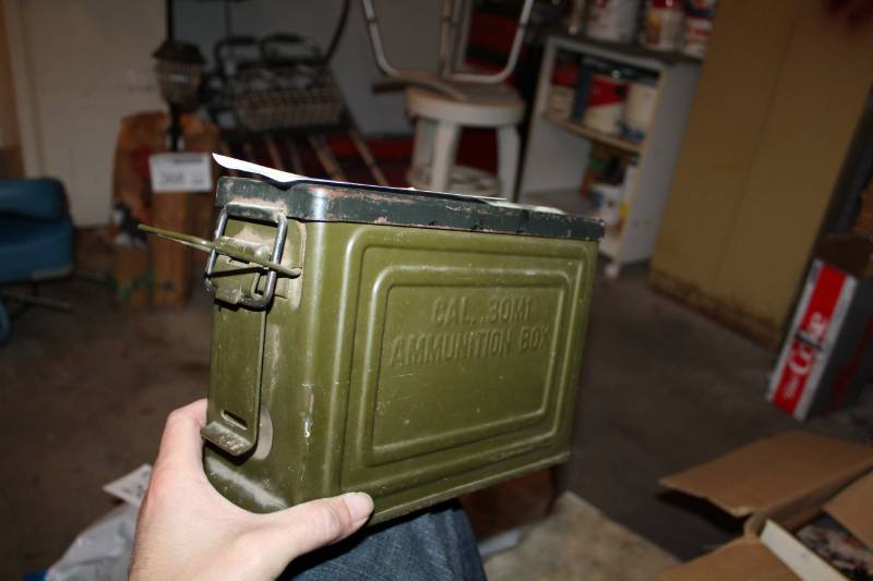 lot 274 image: Cal. .30M1 Ammunition Box