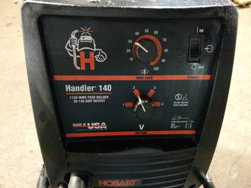 lot 26 image: Hobart Handler 140 Internal Wire Fe...