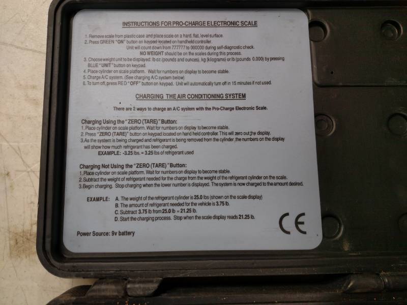 lot 45 image: Pro-Charge Electronic Refrigerant S...