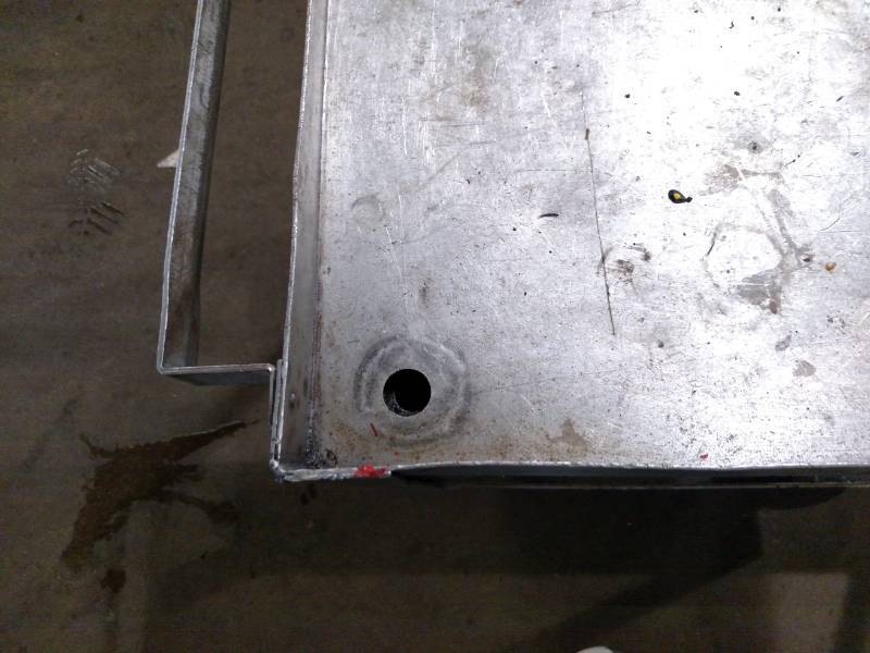 lot 144 image: Transmission Drain Cart, 30x22...