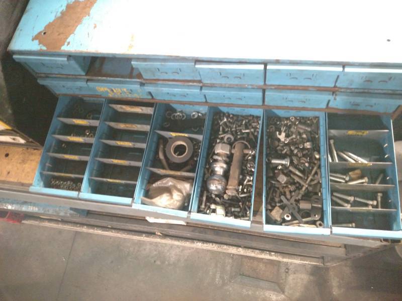 lot 180 image: Parts Cabinet with Hardware...
