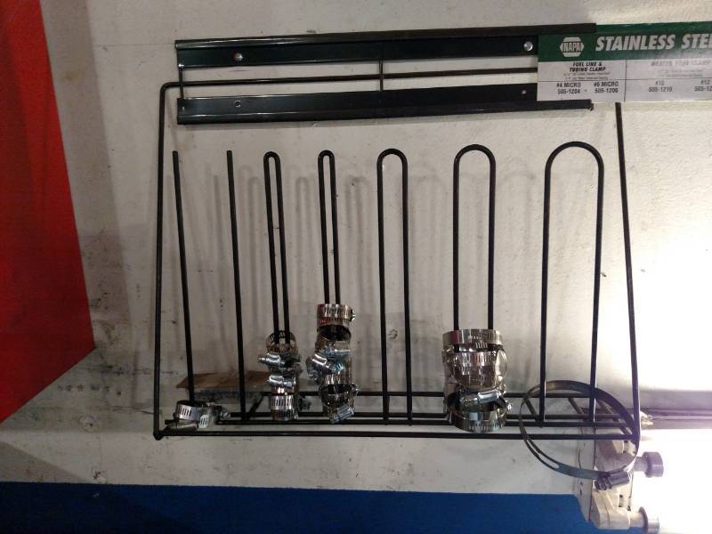 lot 183 image: Wurth 40 Hole Parts Bin with Hardwa...