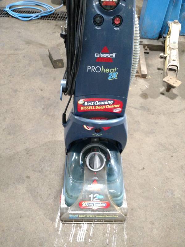 lot 203 image: Bissell Pro Heat Carpet Cleaner...