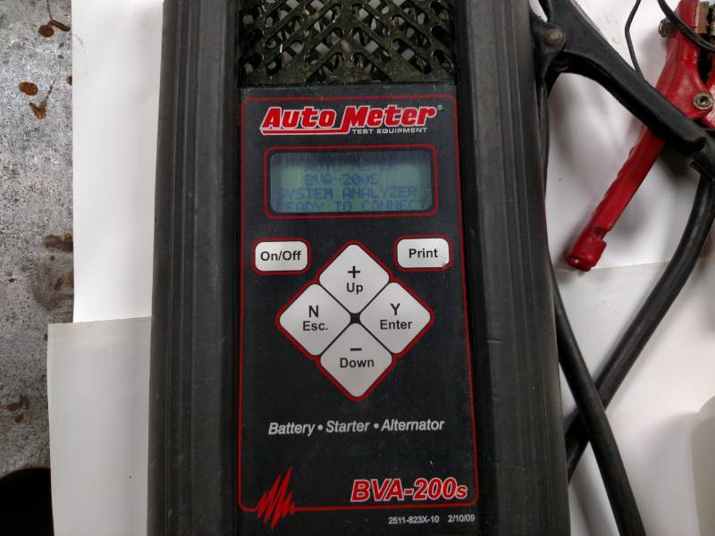 lot 215 image: Auto Meter BVA-200S System Analyzer...