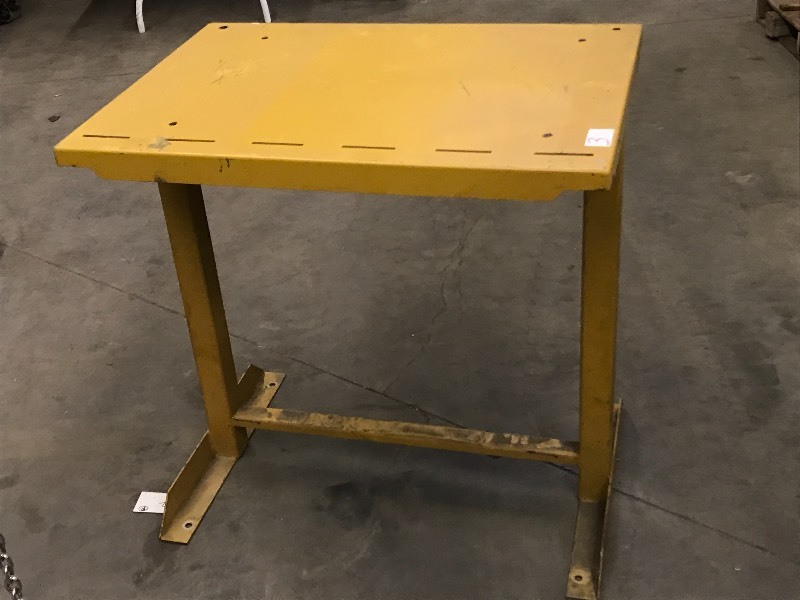 lot 3 image: BHS Steel Work Table