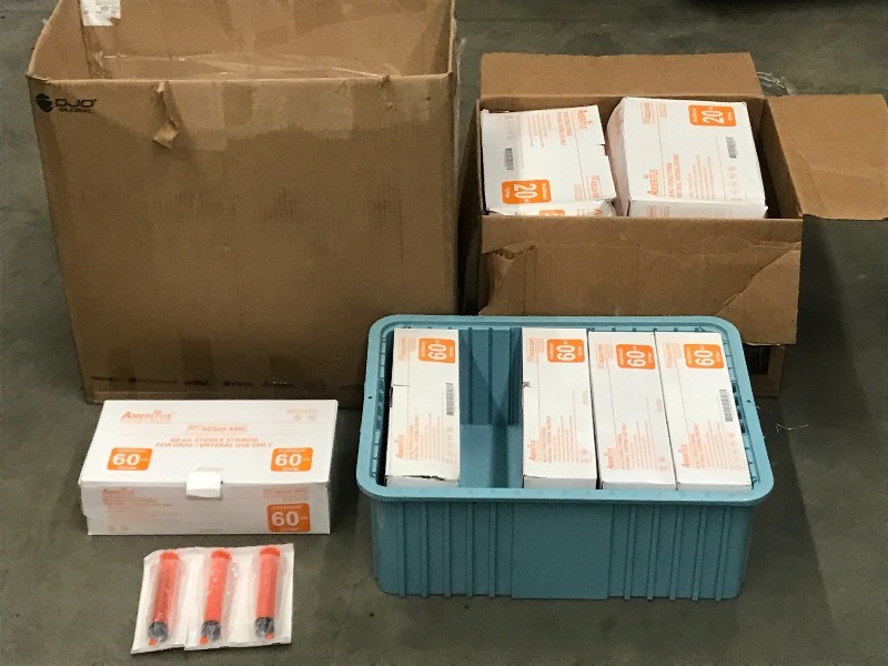 lot 24 image: Cases Of Ameritus Syringes