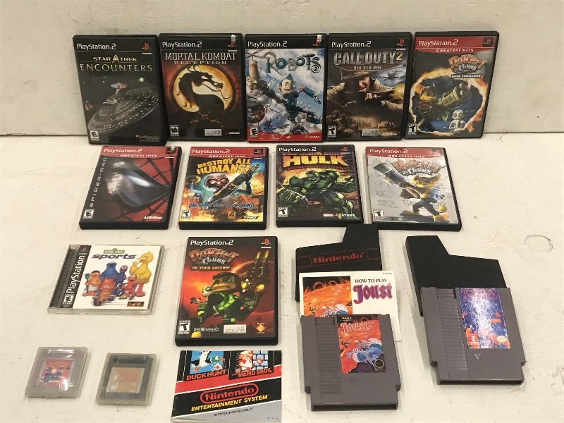 lot 25 image: Lot Of assorted Nintendo & PlayStat...