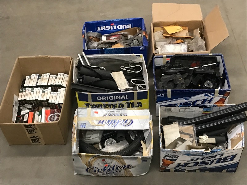 lot 29 image: (7) Boxes Of Assorted New-Old-Stock...