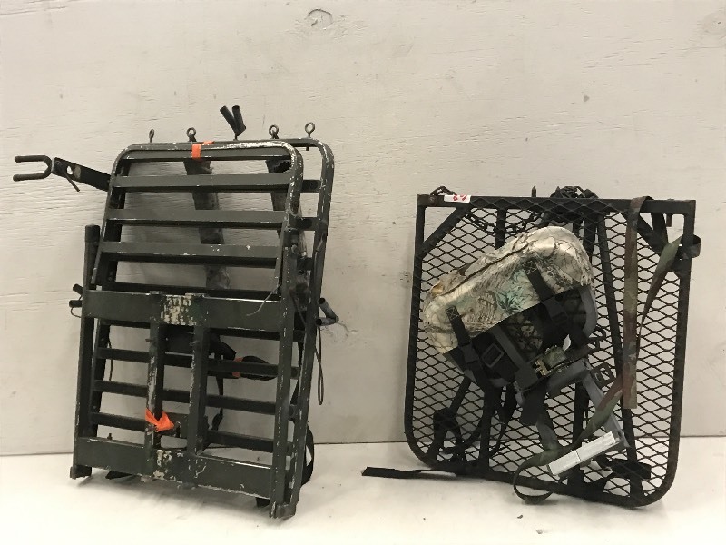 lot 62 image: Lot Of (2) Hang-On Treestand Platfo...