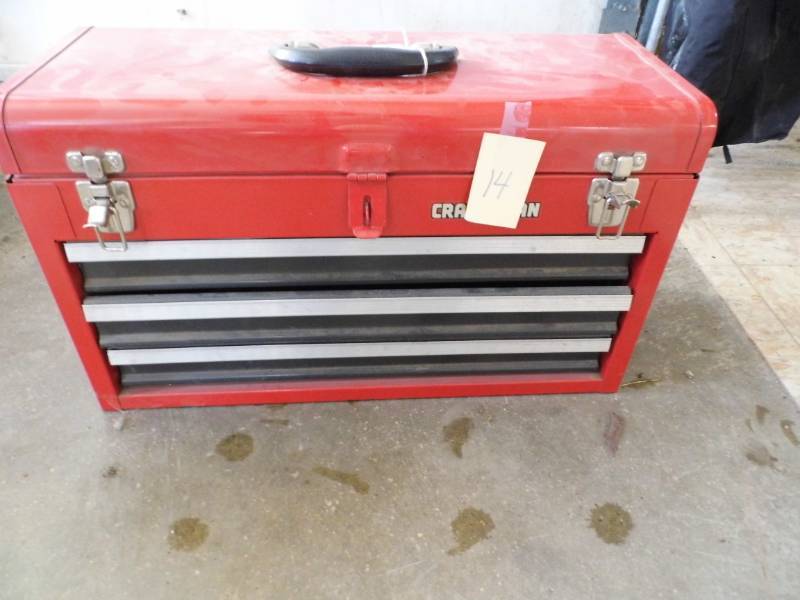 lot 14 image: Craftsman Toolbox