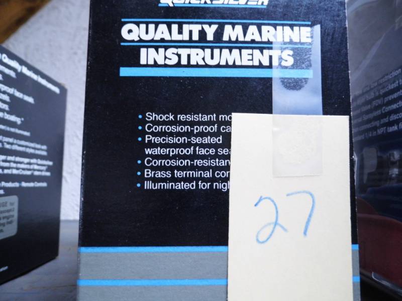 lot 27 image: Quicksilver Power Trim Guage
