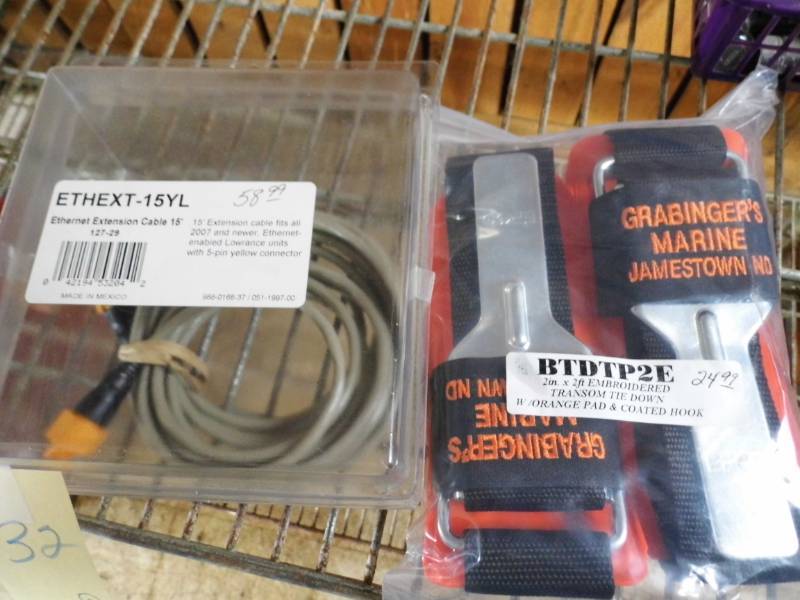 lot 32 image: Ethernet Cable - Transom Tie Down