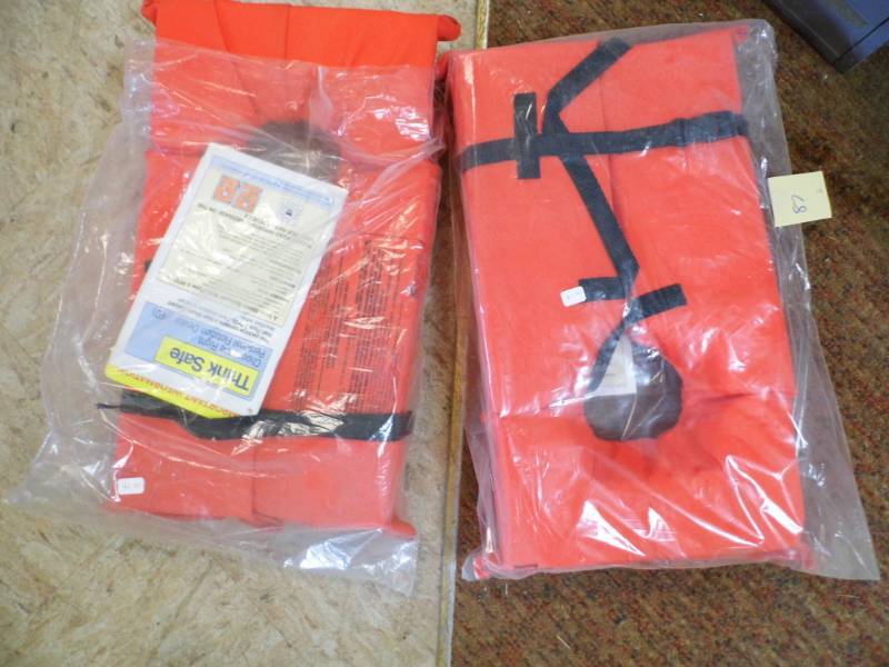 lot 87 image: 2 Life Vests